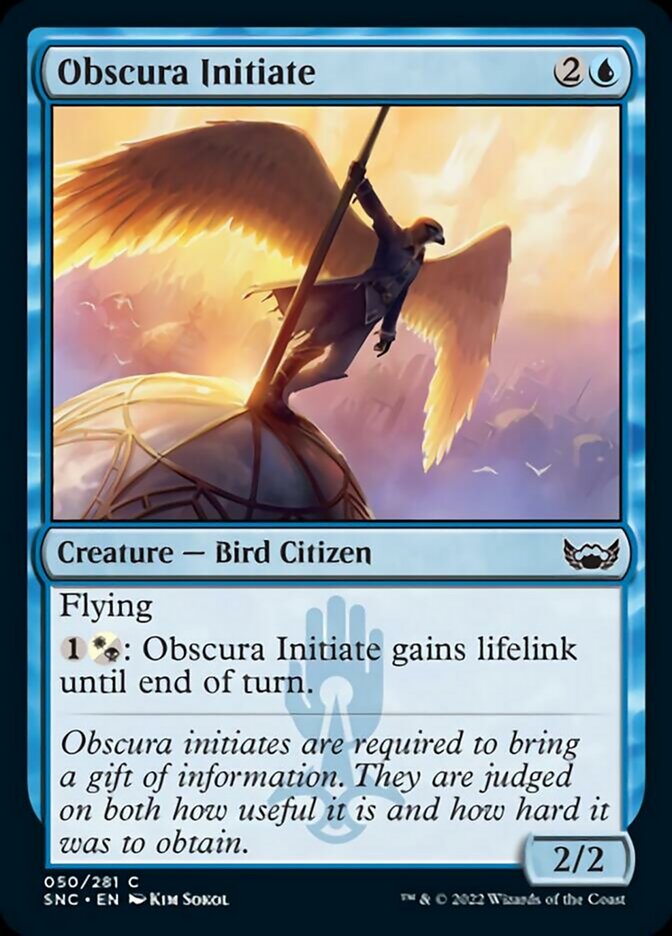 Obscura Initiate [Streets of New Capenna] Magic: The Gathering