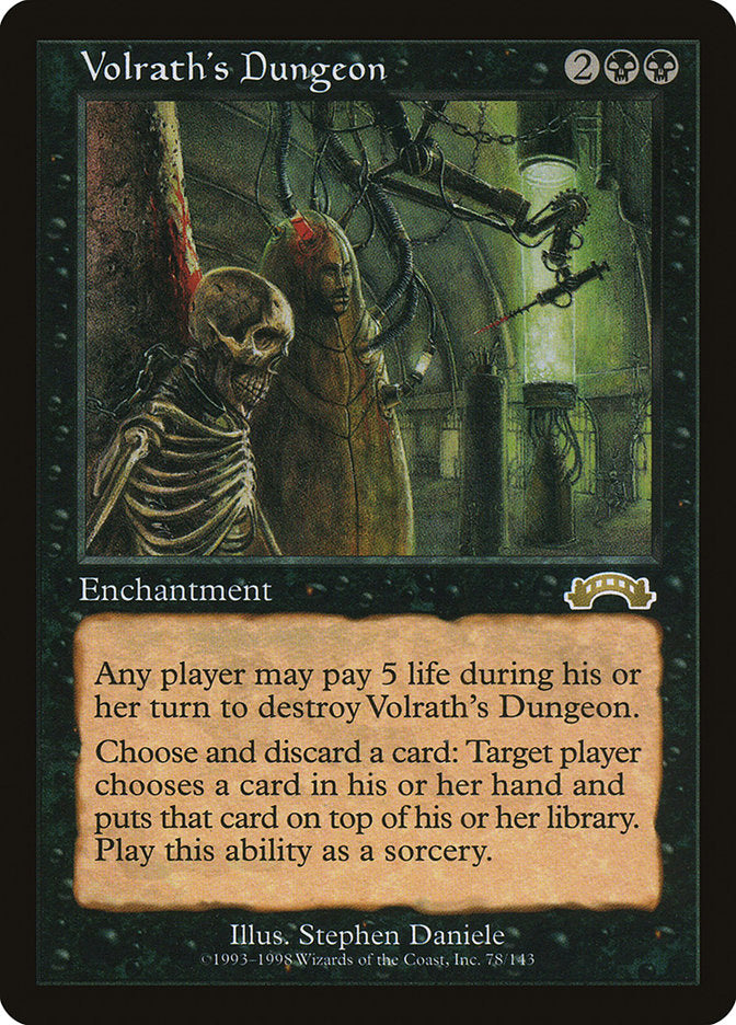 Volrath's Dungeon [Exodus] Magic: The Gathering