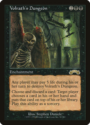 Volrath's Dungeon [Exodus] Magic: The Gathering
