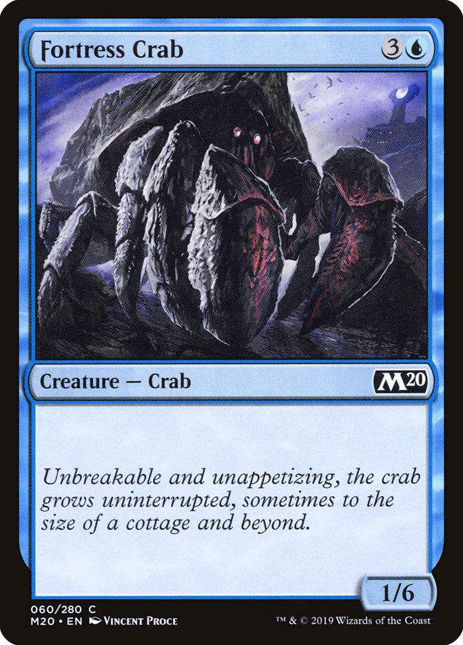 Fortress Crab [Core Set 2020] Magic: The Gathering