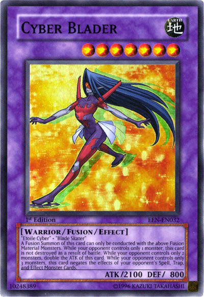 Cyber Blader [EEN-EN032] Super Rare Yu-Gi-Oh!