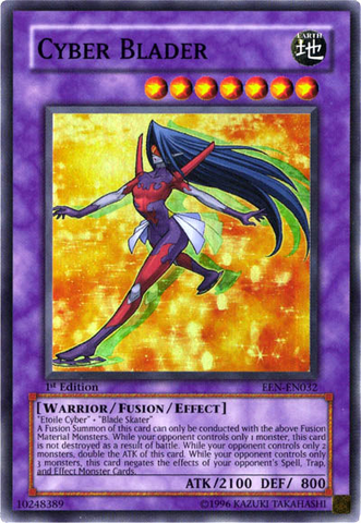 Cyber Blader [EEN-EN032] Super Rare Yu-Gi-Oh!