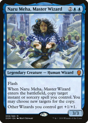 Naru Meha, Master Wizard [Dominaria] Magic: The Gathering