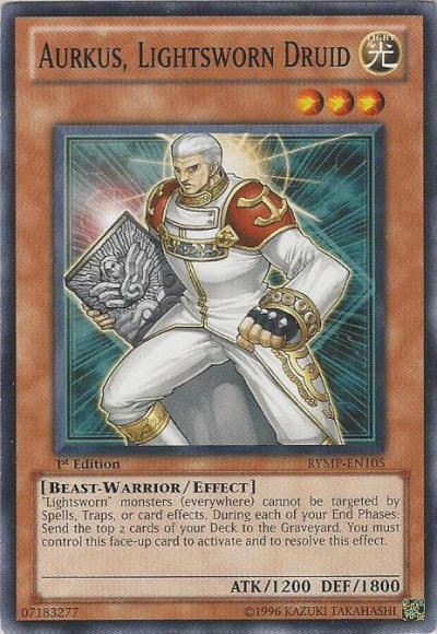 Aurkus, Lightsworn Druid [RYMP-EN105] Common Yu-Gi-Oh!