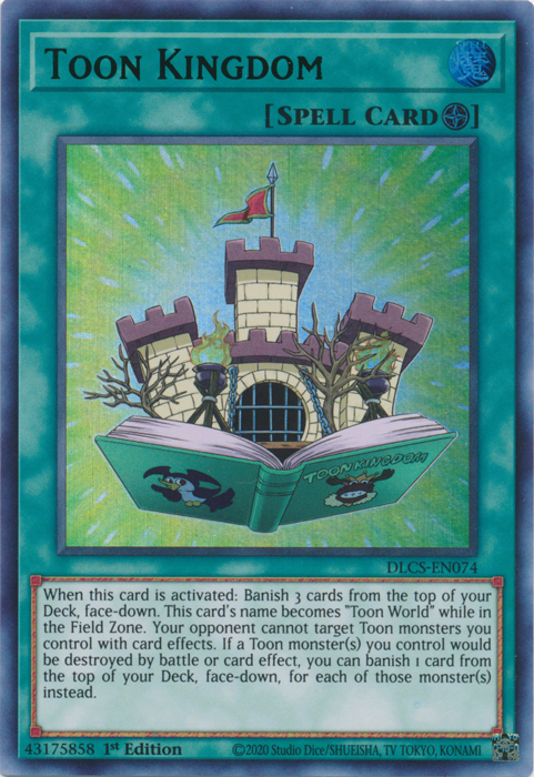 Toon Kingdom (Green) [DLCS-EN074] Ultra Rare Yu-Gi-Oh!