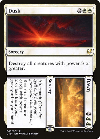 Dusk // Dawn [Commander 2019] Magic: The Gathering