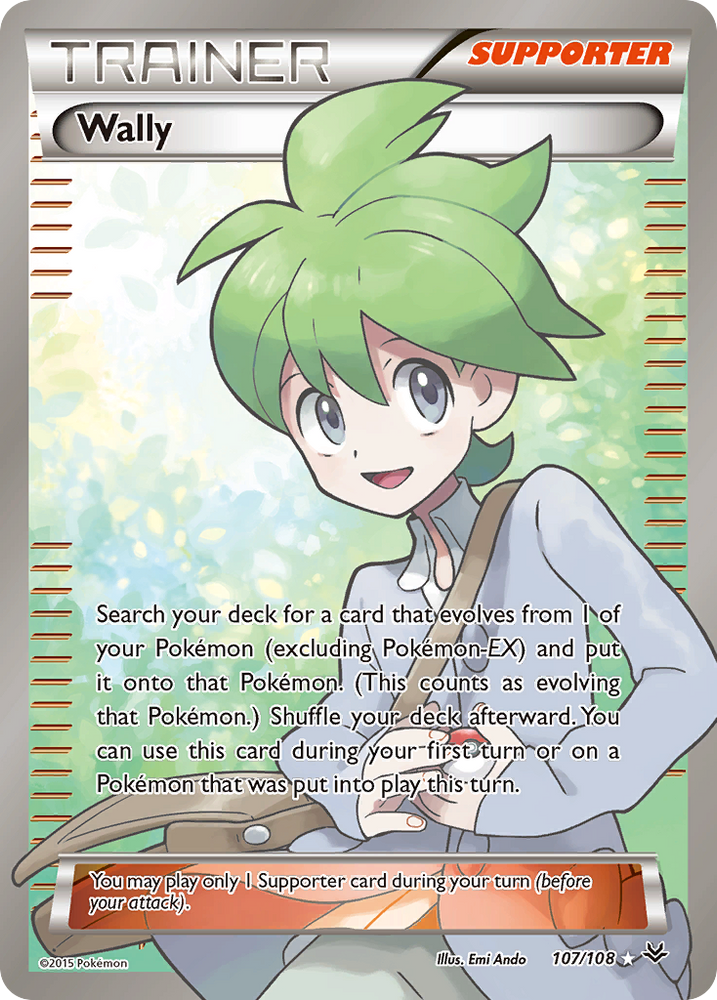 Wally (107/108) [XY: Roaring Skies] Pokémon