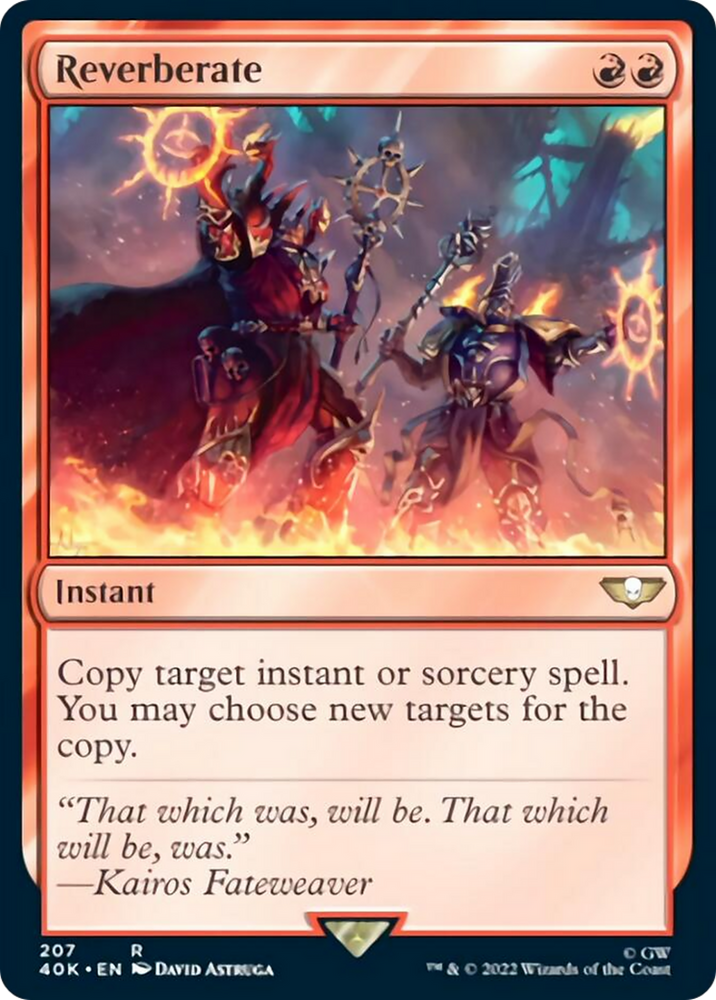 Reverberate [Warhammer 40,000] Magic: The Gathering