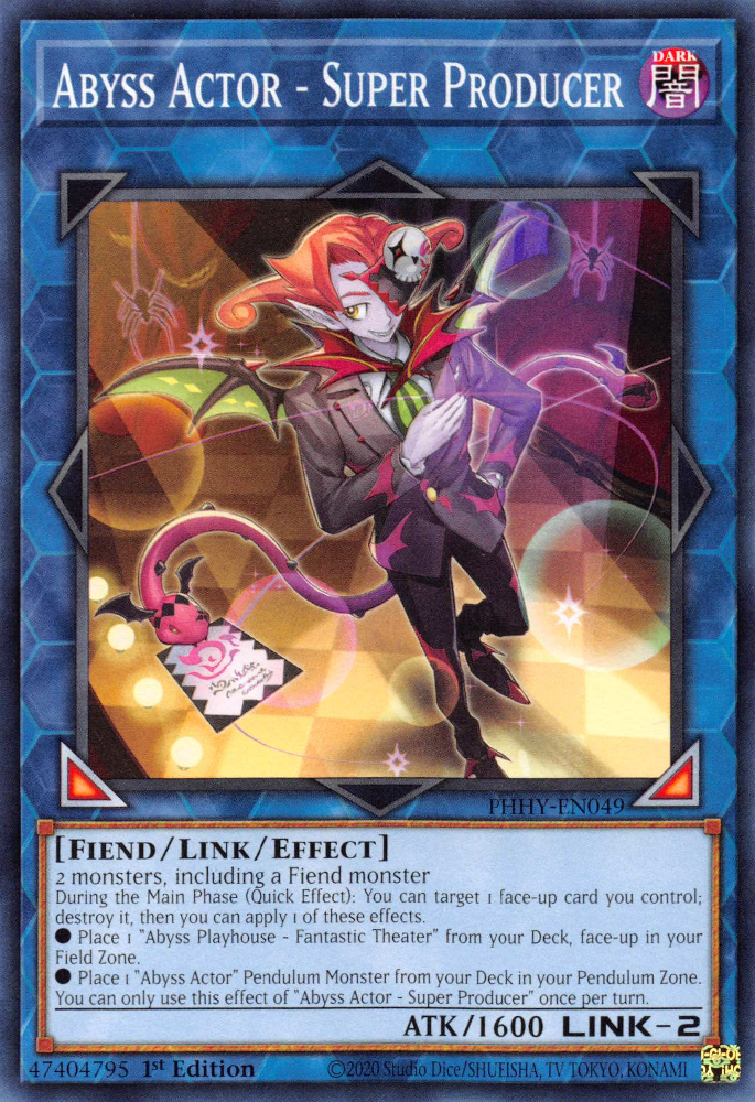 Abyss Actor - Super Producer [PHHY-EN049] Common Yu-Gi-Oh!