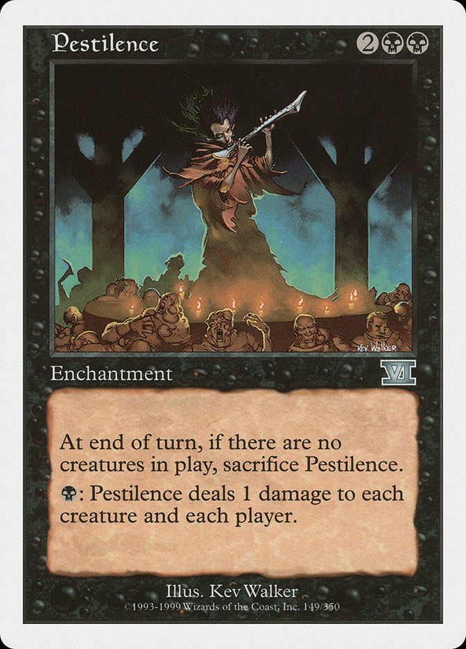 Pestilence [Classic Sixth Edition] Magic: The Gathering