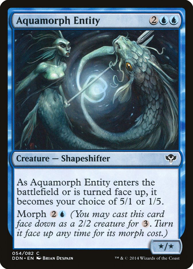 Aquamorph Entity [Duel Decks: Speed vs. Cunning] Magic: The Gathering
