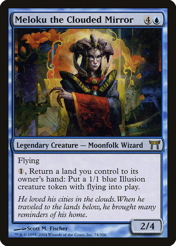 Meloku the Clouded Mirror [Champions of Kamigawa] Magic: The Gathering