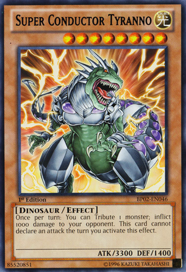 Super Conductor Tyranno [BP02-EN046] Rare Yu-Gi-Oh!