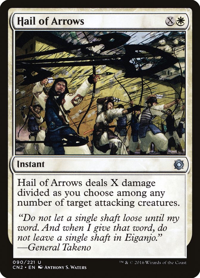 Hail of Arrows [Conspiracy: Take the Crown] Magic: The Gathering