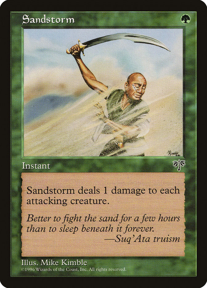 Sandstorm [Mirage] Magic: The Gathering