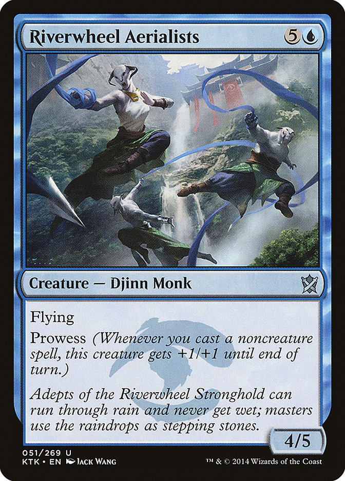 Riverwheel Aerialists [Khans of Tarkir] Magic: The Gathering