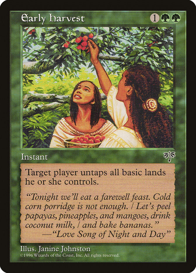 Early Harvest [Mirage] Magic: The Gathering
