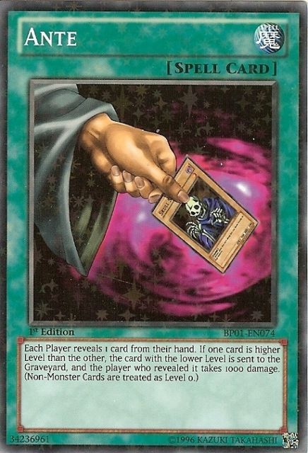 Ante [BP01-EN074] Starfoil Rare Yu-Gi-Oh!