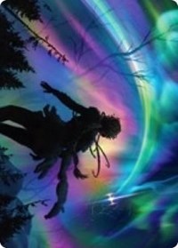 The Prismatic Bridge Art Card [Kaldheim Art Series] Magic: The Gathering