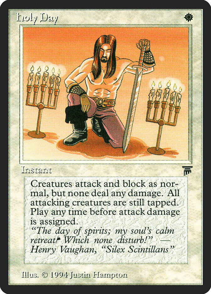 Holy Day [Legends] Magic: The Gathering