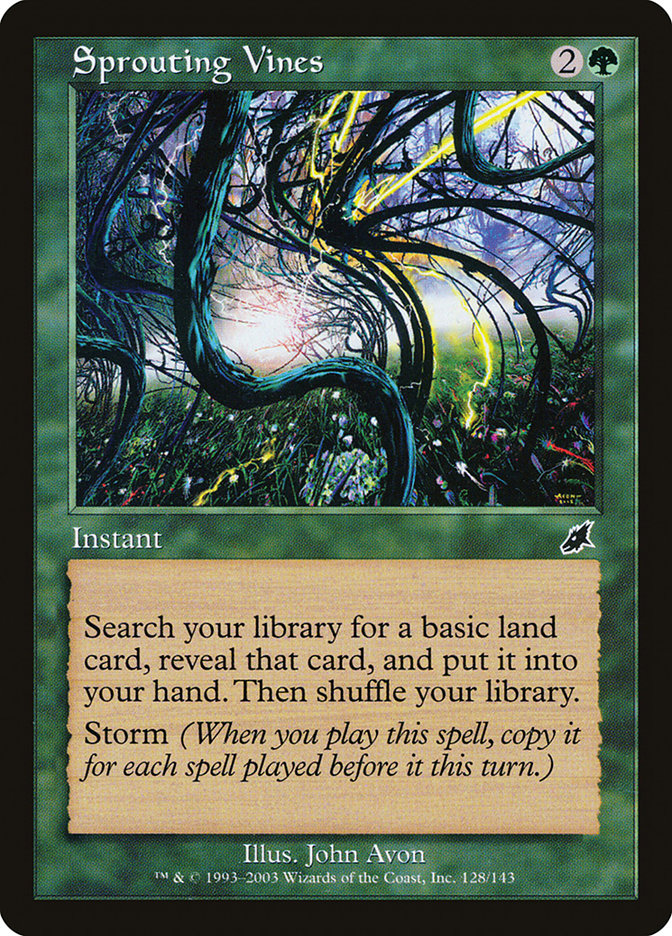 Sprouting Vines [Scourge] Magic: The Gathering