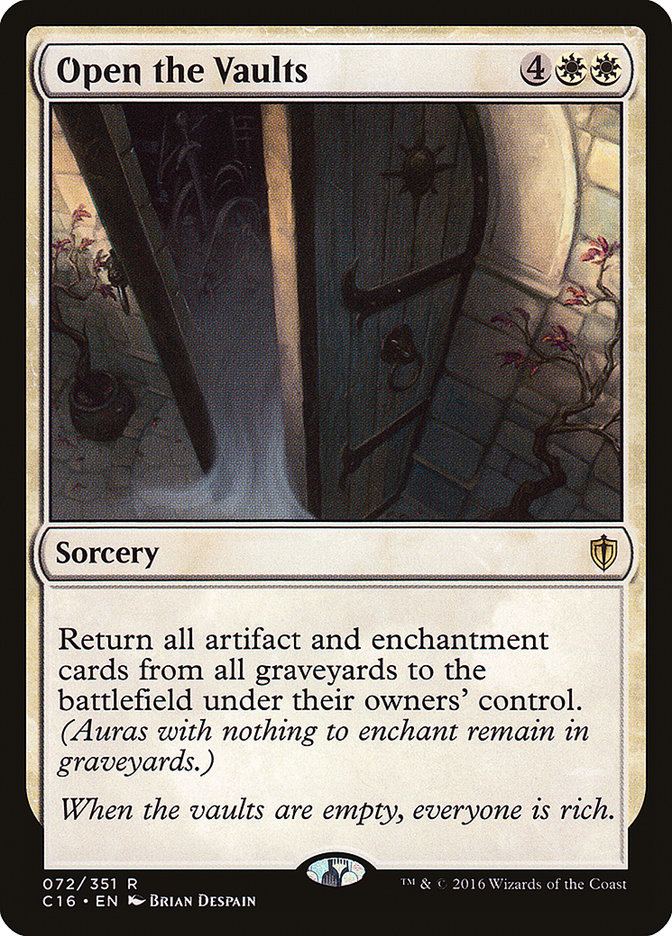 Open the Vaults [Commander 2016] Magic: The Gathering