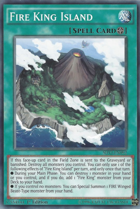 Fire King Island [SHVI-EN092] Common Yu-Gi-Oh!