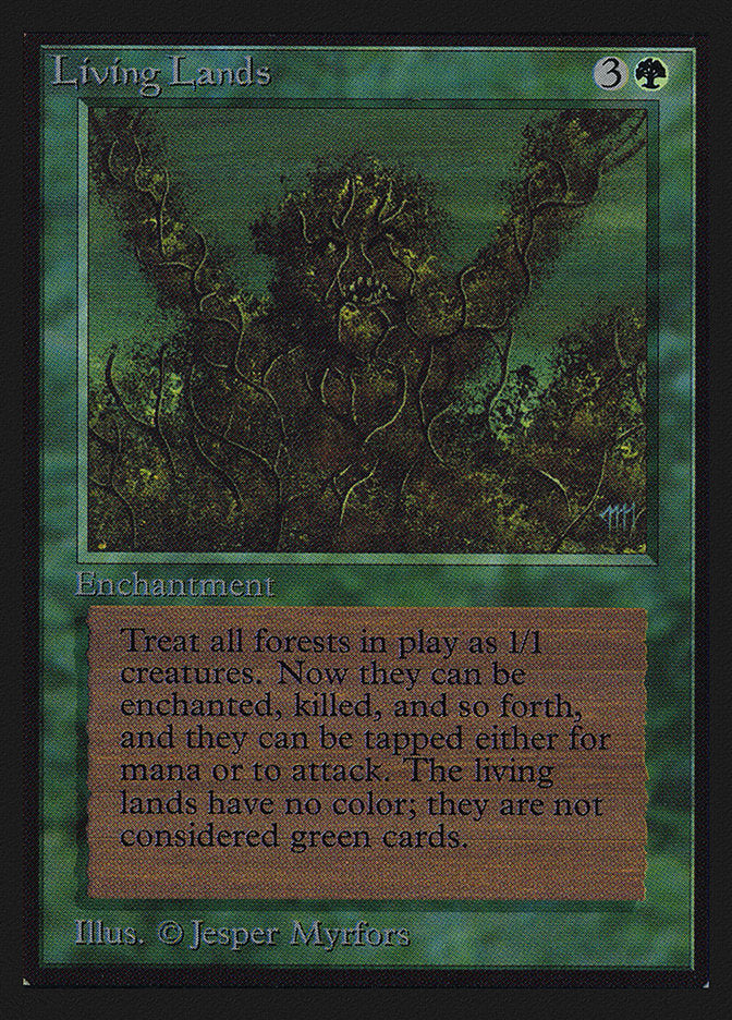 Living Lands [International Collectors' Edition] Magic: The Gathering