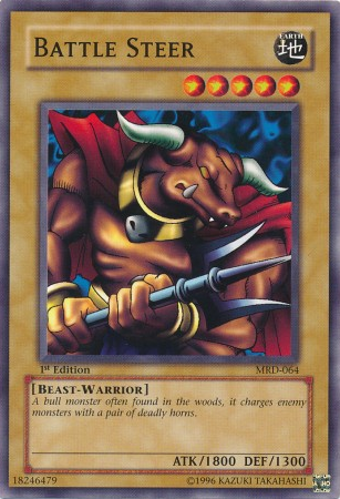 Battle Steer [MRD-064] Common Yu-Gi-Oh!
