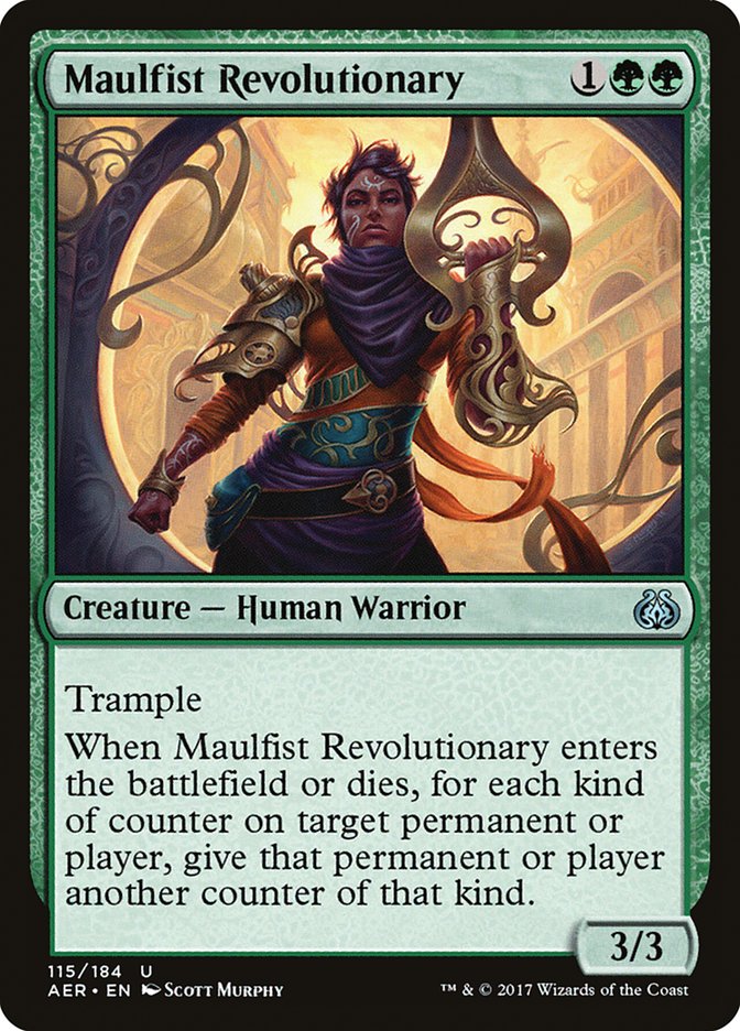 Maulfist Revolutionary [Aether Revolt] Magic: The Gathering