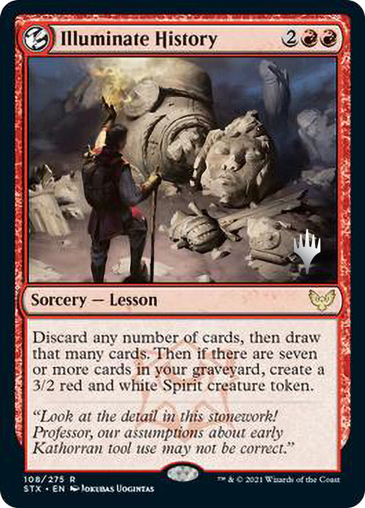 Illuminate History (Promo Pack) [Strixhaven: School of Mages Promos] Magic: The Gathering