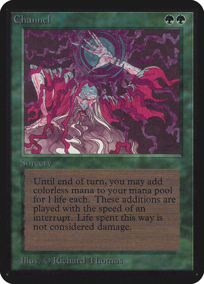Channel [Alpha Edition] Magic: The Gathering