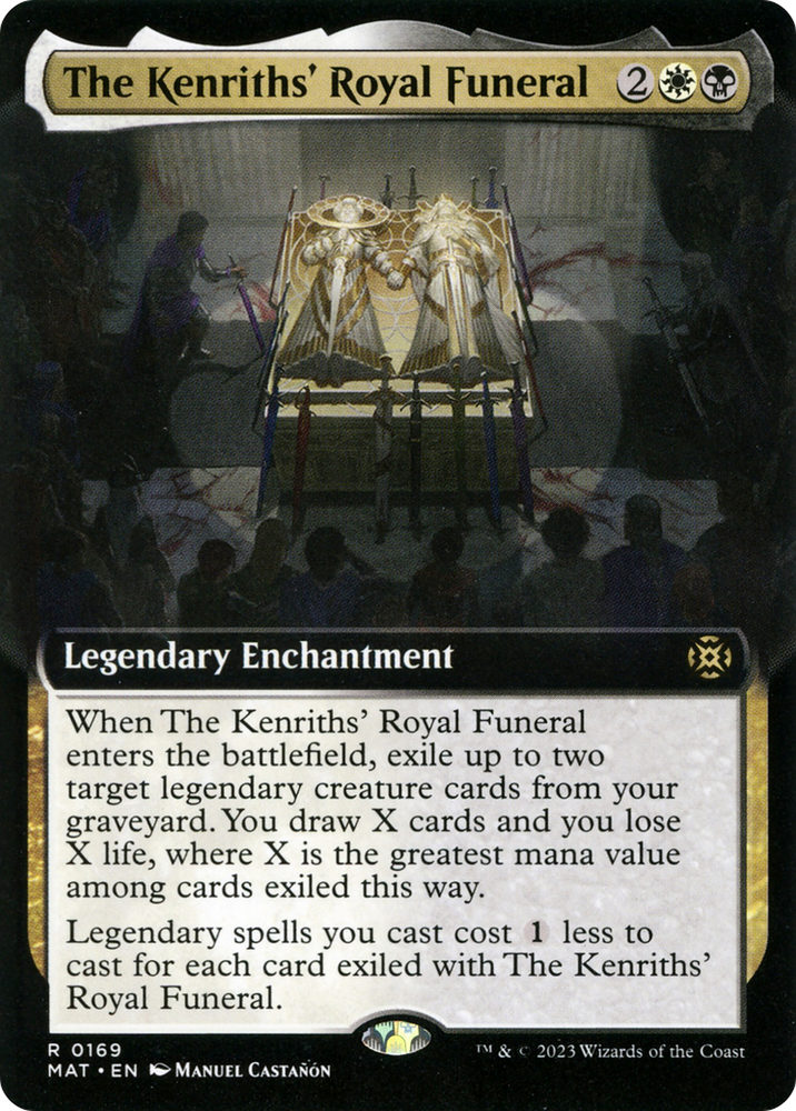 The Kenriths' Royal Funeral (Extended Art) [March of the Machine: The Aftermath] Magic: The Gathering