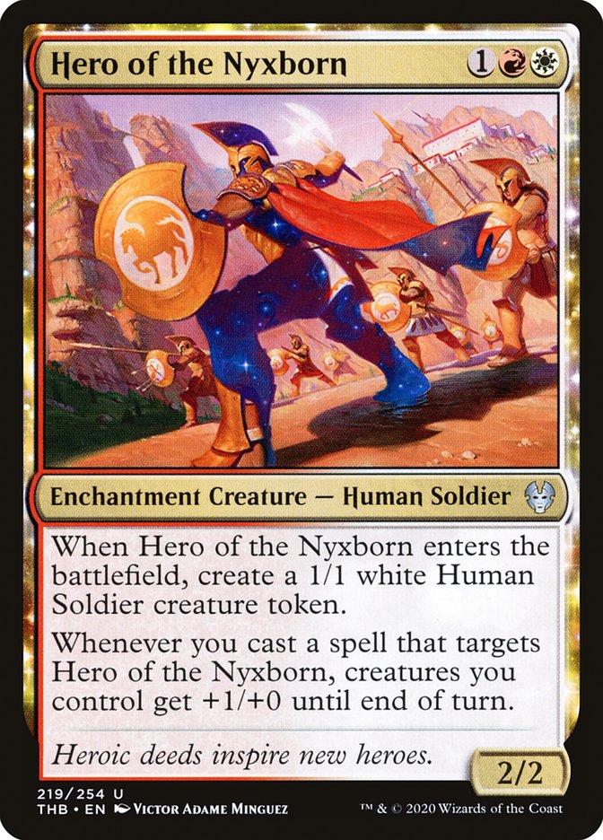 Hero of the Nyxborn [Theros Beyond Death] Magic: The Gathering