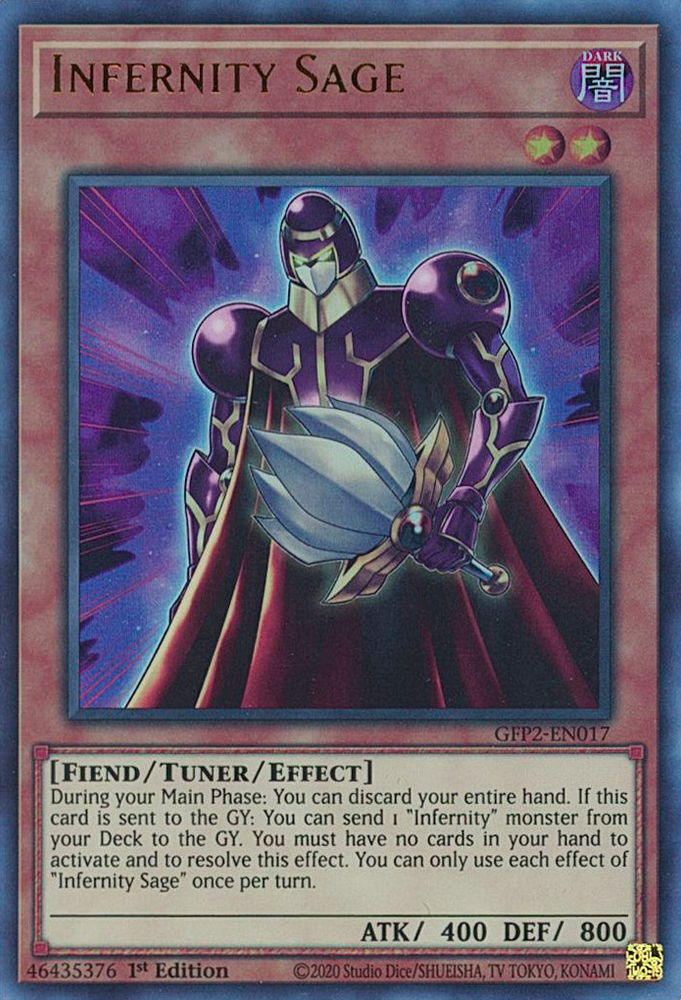 Infernity Sage [GFP2-EN017] Ultra Rare Yu-Gi-Oh!