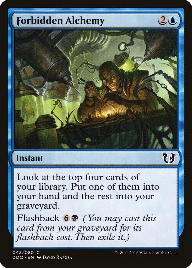 Forbidden Alchemy [Duel Decks: Blessed vs. Cursed] Magic: The Gathering