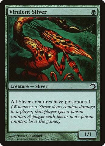 Virulent Sliver [Premium Deck Series: Slivers] Magic: The Gathering